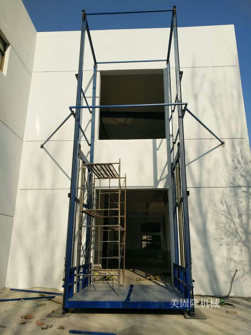 鹰潭仓库专用导轨式升降货梯价格